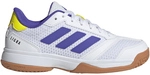 adidas Ligra 8 Handballschuhe Kinder KK2037 - cloud white/solar purple/solar lemon 35