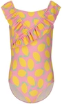 ZigZag Tropical Badeanzug M&auml;dchen 3785 - print lemon 2 (92)