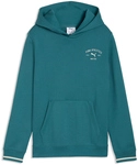 PUMA Class Graphic French Terry Hoodie Jungen 41 - emerald ice 176