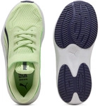 PUMA Pounce Lite AC+ Laufschuhe mit Klettverschluss Kinder 12 - apple spritz/deep