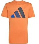 adidas Essentials T-Shirt Kinder KD6049 - dusky orange/team royal blue/dark