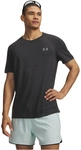 UNDER ARMOUR Wool Run Laufshirt Herren 001 - black/reflective L