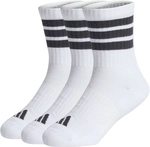 3er Pack adidas 3-Streifen Cushioned Sportswear Crew Retro Socken Kinder JZ0531...