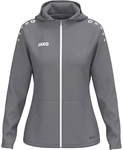 JAKO One Kapuzen-Trainingsjacke Damen 825 - grau 42/44