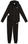 PUMA Hooded French Terry Jogginganzug Damen 01 - PUMA black S