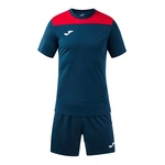 JOMA Phoenix II Trikot + Shorts Set 336 - marineblau/rot 3XL