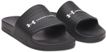 UNDER ARMOUR ARMR Lite Slides Badelatschen Herren 001 - black/black/white 44