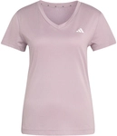 adidas Workout Essentials V-Neck Trainingsshirt Damen KC0401 - preloved fig XS