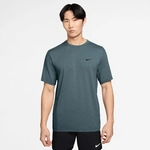 NIKE UV Hyverse Dri-FIT kurzarm Fitnessshirt Herren 382 - mineral slate/black M