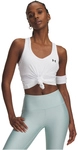 UNDER ARMOUR Tech Mesh Racer Tanktop Damen 100 - white/black L