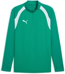 PUMA teamFINAL 26 1/4-Zip Trainings-Top Herren 05 - sport green/puma white/puma...