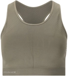 ENDURANCE Querubin Melange Seamless Sport-BH Damen 1013 - gunmetal S/M