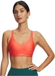 UNDER ARMOUR Infinity 2.0 Low Support Sport-BH Damen 690 - venom red/posh pink...