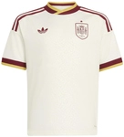 adidas RFEF Spanien Ausw&auml;rtstrikot WM 2026 Kinder JZ5728 - off white 176