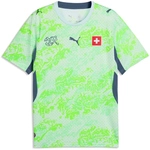 PUMA SFV Schweiz Ausw&auml;rtstrikot WM 2026 Herren 02 - sea glass/dark indigo S