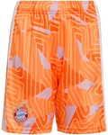 adidas FC Bayern M&uuml;nchen Torwartshorts 2026/27 Kinder JZ3109 - team semi sol orange