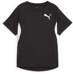 PUMA Cross The Line 3.0 Shirt Kinder 51 - PUMA black-PUMA white 128