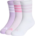 3er Pack adidas 3-Streifen Cushioned Sportswear Crew Retro Socken Kinder KD1721...
