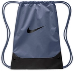 NIKE Brasilia Drawstring Turnbeutel (18 Liter) 491 - diffused blue/black/black