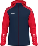 JAKO Sonic Kapuzen-Trainingsjacke Kinder 909 - marine/rot 128