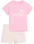PUMA Minicats Essentials T-Shirt & Shorts Baby-Set 75 - pink shimmer 68