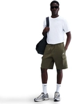 NIKE Club Basketball Cargoshorts Herren 222 - medium olive/medium olive/white 3XL