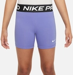 NIKE Pro Dri-FIT 3" Tights M&auml;dchen 569 - light thistle/white M (137-146 cm)