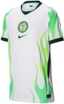 NIKE Nigeria Stadium Dri-FIT Ausw&auml;rtstrikot Kinder 100 - white/green glow/black S