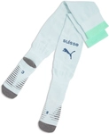 PUMA SFV Schweiz Striped Stutzenstr&uuml;mpfe WM 2026 02 - sea glass/dark indigo 35-38