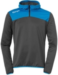 Kempa Emotion 2.0 1/4-Zip Hoodie anthrazit/kempablau 4XL