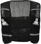 ENDURANCE Boona Laufweste mit Trinkflaschen 1001 - black S/M