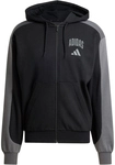 adidas Collegiate Fleece Sweatjacke Herren KD0070 - black/grey six XL