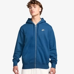 NIKE Club Fleece-Kapuzenjacke Herren 476 - court blue/court blue/lt khaki L
