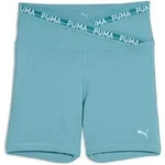 PUMA Strong Cross Front High-Waist 5'' kurze Leggings Damen 46 - baltic sea...