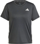adidas Essentials 3-Streifen Workout Trainingsshirt Damen JH1392 - black/white...