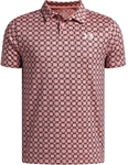 UNDER ARMOUR Matchplay Printed Poloshirt Jungen 603 - posh pink/midnight...