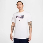 NIKE PSG Paris Saint-Germain Wordmark T-Shirt Herren 100 - white M