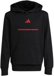 adidas Slogan Fleece Hoodie Jungen KG7385 - black 164
