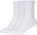 2er Pack camano Ajour Silky Trachten Socken Damen 1000 - white 35-38