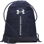 UNDER ARMOUR Hustle Turnbeutel 410 - midnight navy/midnight navy/metallic silver