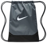 NIKE Brasilia Drawstring Turnbeutel (18 Liter) 084 - smoke grey/black/white