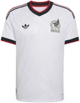 adidas FMF Mexiko Authentic Ausw&auml;rtstrikot WM 2026 Herren JY5539 - white XXL