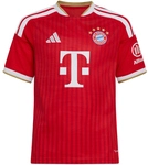 adidas FC Bayern M&uuml;nchen Heimtrikot 2026/27 Kinder JZ3098 - better scarlet/white 176