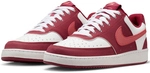 NIKE Court Vision Low Premium Sneaker Damen 601 - team red/adobe-white 40.5