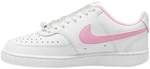 NIKE Court Vision Low Sneaker Damen 101 - white/pink foam 40
