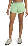 UNDER ARMOUR Vanish Woven 3" Shorts Damen 712 - lumos lime/mod gray L