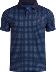 UNDER ARMOUR Performance Printed Poloshirt Jungen 411 - midnight navy/blue