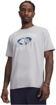 UNDER ARMOUR Armor Globe T-Shirt Herren 011 - mod gray medium heather/white L