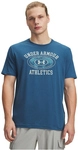 UNDER ARMOUR Armor Globe T-Shirt Herren 498 - wham blue/atlas green L