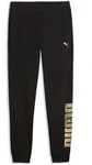 PUMA Essentials Logo Lab Metallic French Terry Jogginghose Damen 01 - PUMA...
